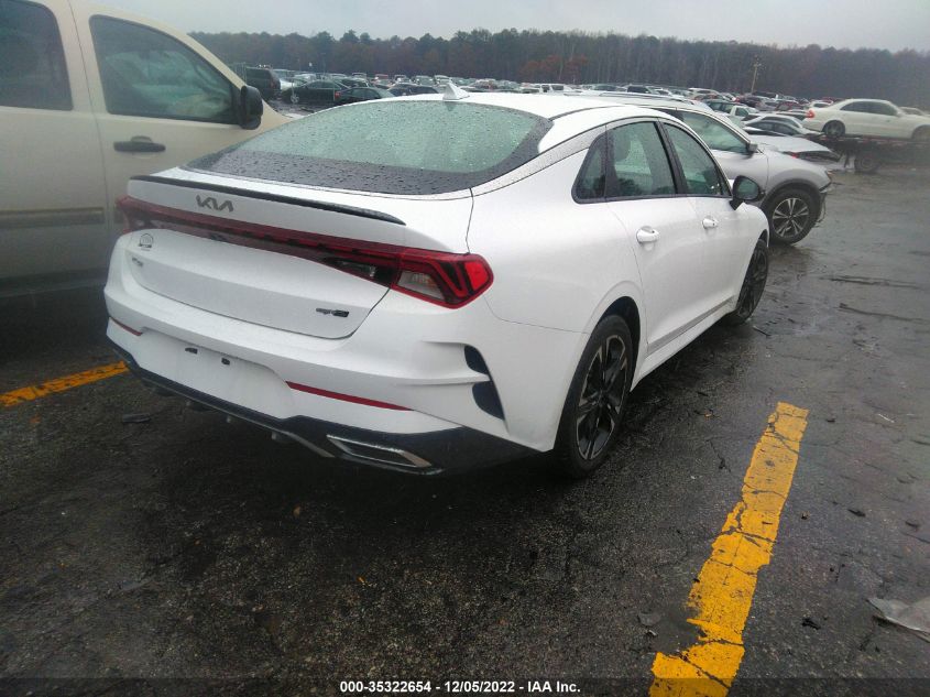 2022 KIA K5 GT-LINE VIN: 5XXG64J2XNG154600