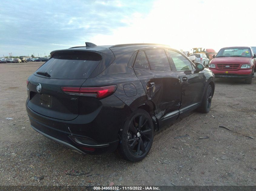 2021 BUICK ENVISION ESSENCE VIN: LRBFZNR47MD055903