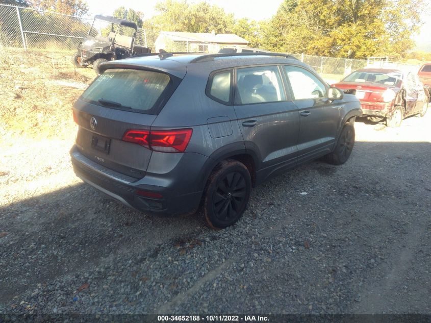 2022 VOLKSWAGEN TAOS S VIN: 3VVMX7B24NM031214