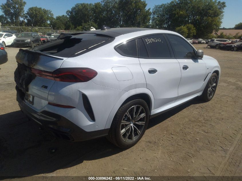 2021 BMW X6 M50I VIN: 5UXCY8C07M9D74124
