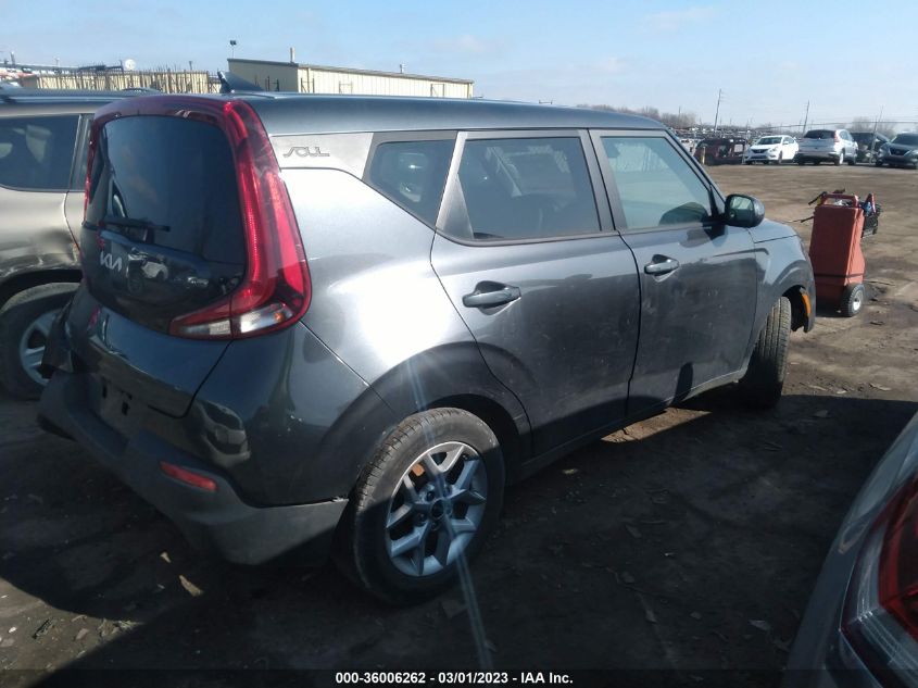 2022 KIA SOUL LX VIN: KNDJ23AU0N7804881