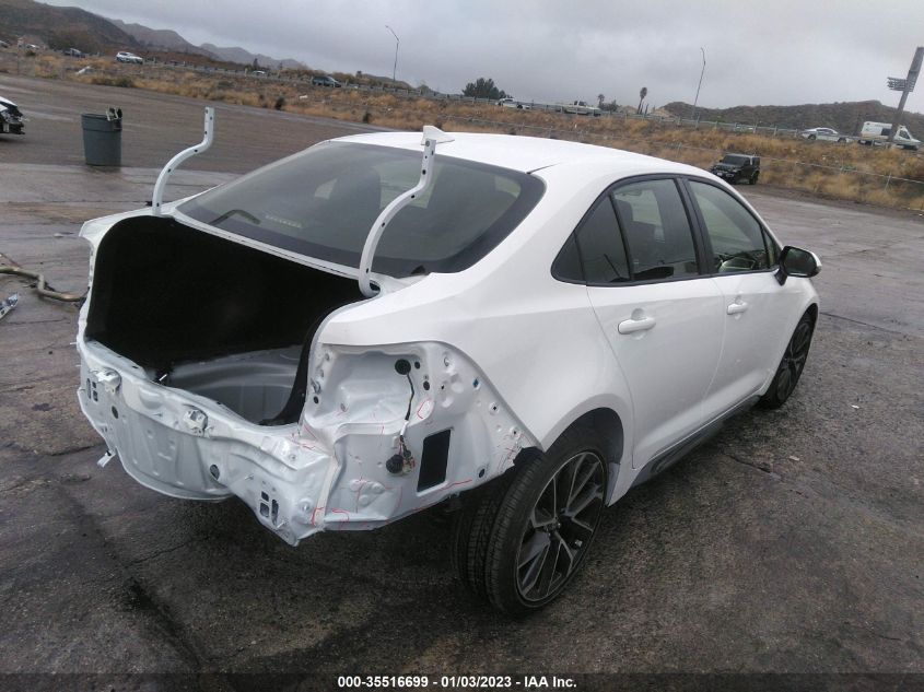 2022 TOYOTA COROLLA SE/SE NIGHTSHADE/APEX SE VIN: JTDS4MCE4N3513169