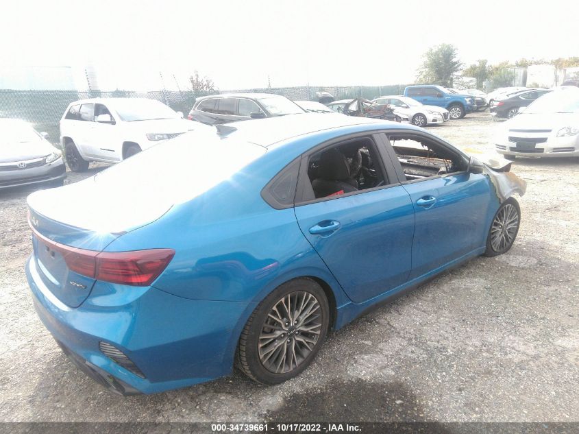 2022 KIA FORTE GT-LINE VIN: 3KPF54AD9NE428121