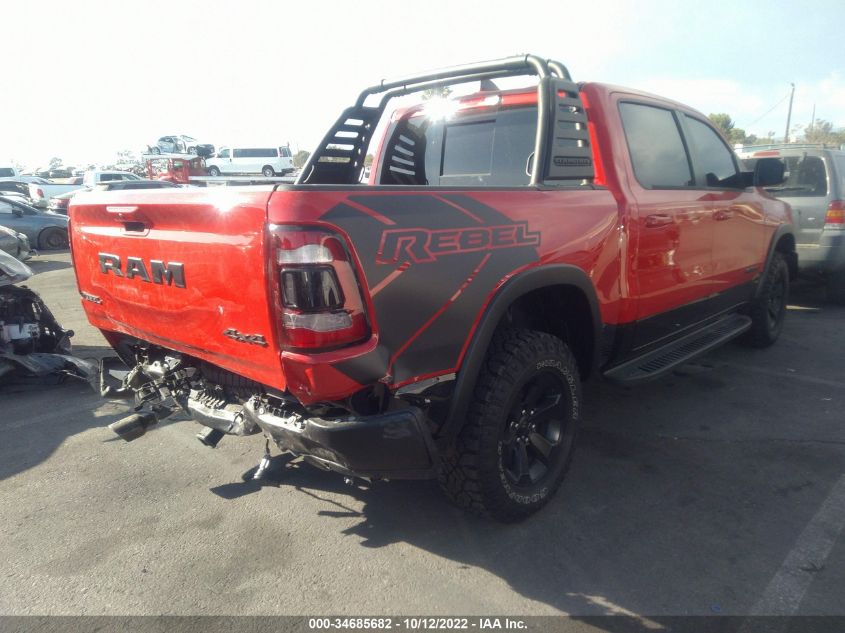 2022 RAM 1500 REBEL VIN: 1C6SRFLT8NN321468