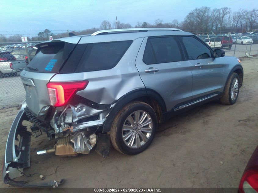 2022 FORD EXPLORER LIMITED VIN: 1FMSK7FH4NGB34044
