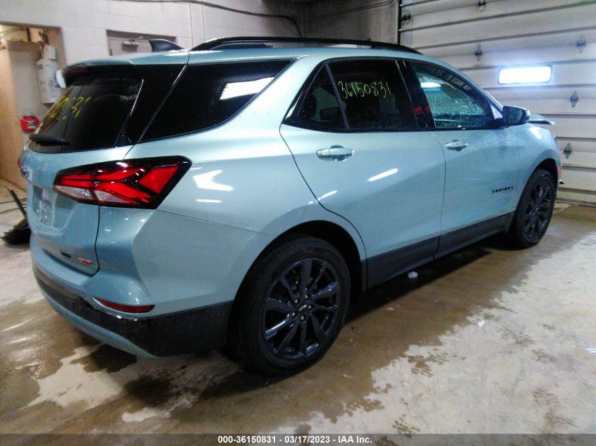 2022 CHEVROLET EQUINOX RS VIN: 2GNAXWEV5N6128313