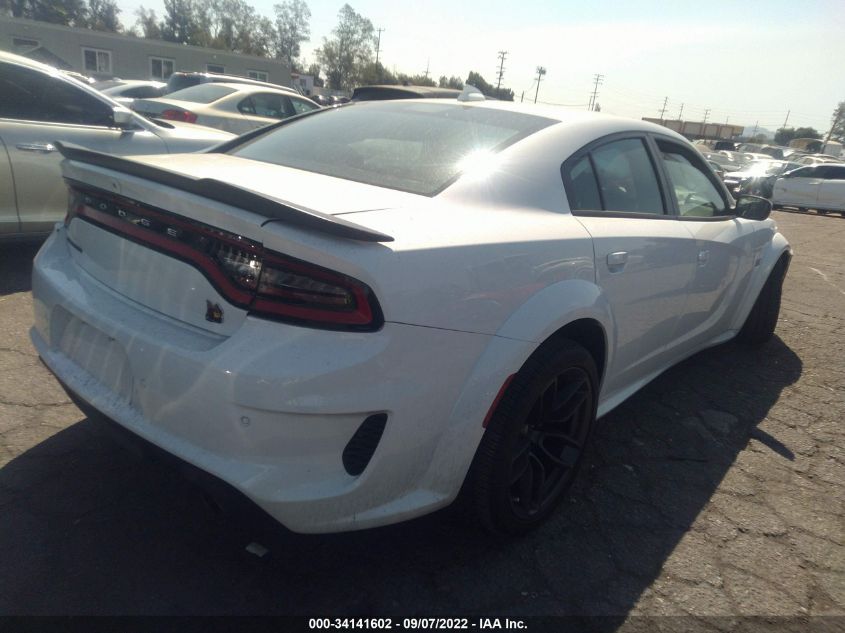 2021 DODGE CHARGER SCAT PACK WIDEBODY VIN: 2C3CDXGJ9MH641212