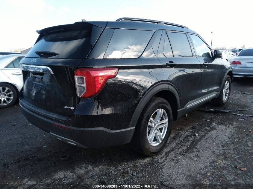 2022 FORD EXPLORER XLT VIN: 1FMSK8DH6NGB96280