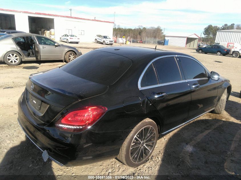 2021 MERCEDES-BENZ C-CLASS C 300 VIN: W1KWF8DBXMR645734