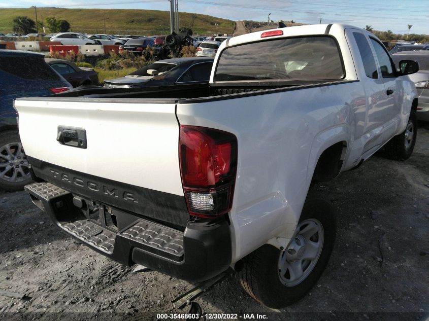 2022 TOYOTA TACOMA 2WD SR/SR5 VIN: 3TYRX5GN9NT044394