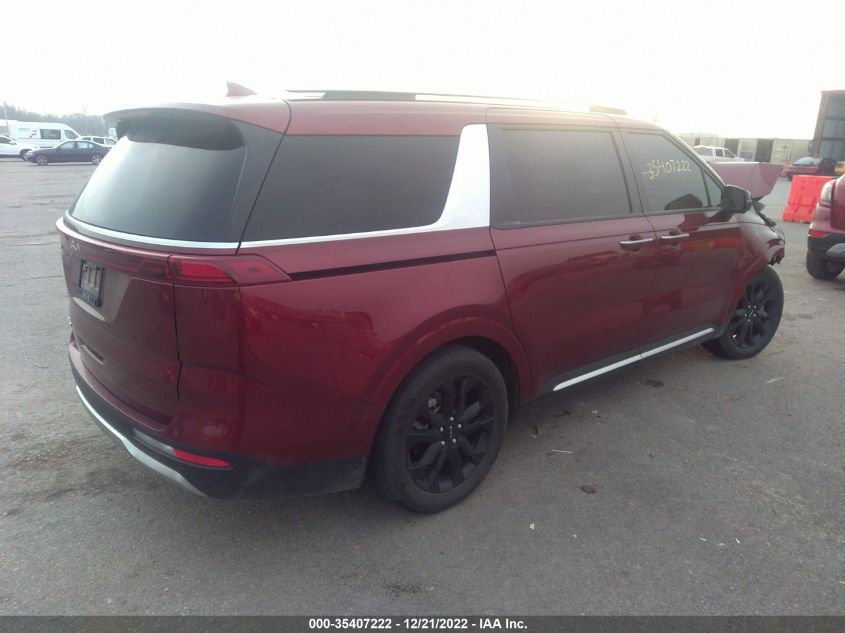 2022 KIA CARNIVAL SX PRESTIGE VIN: KNDNE5H33N6071152