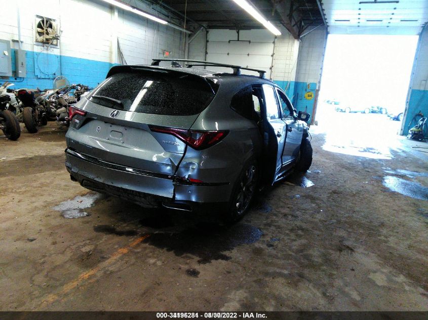 2022 ACURA MDX W/A-SPEC PACKAGE VIN: 5J8YE1H05NL027586