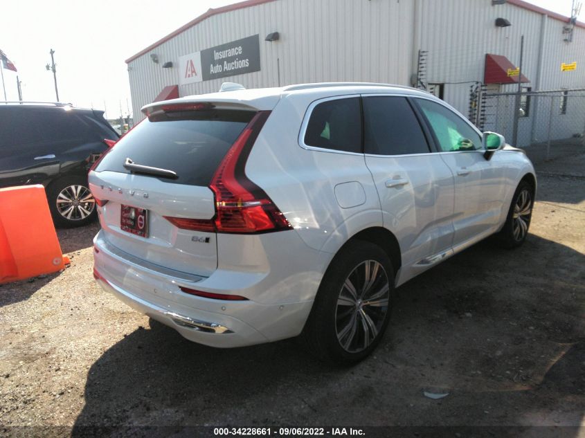 2022 VOLVO XC60 INSCRIPTION VIN: YV4062RL1N1966654