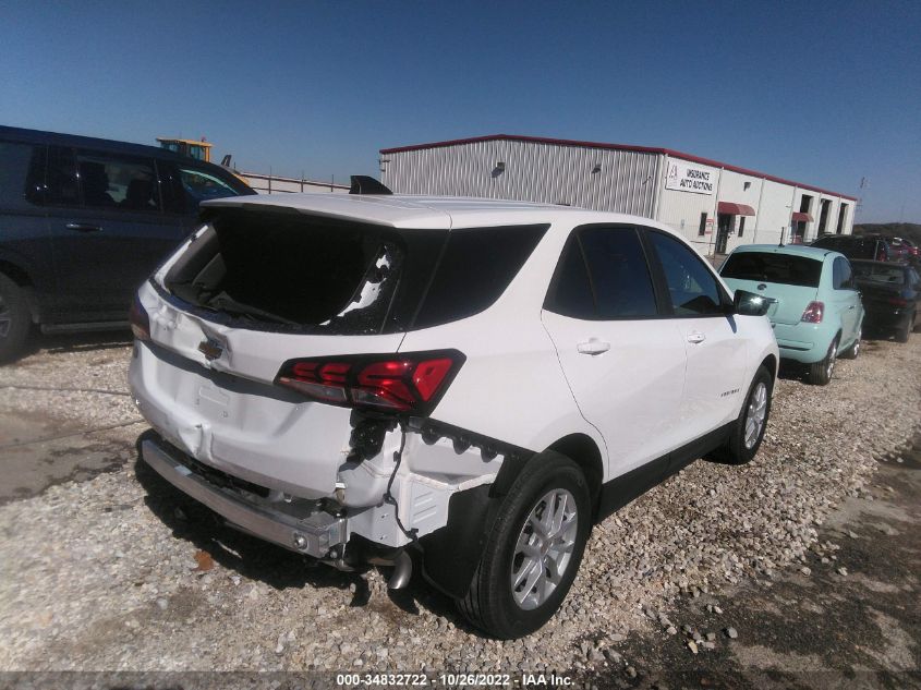 2022 CHEVROLET EQUINOX LS VIN: 3GNAXHEV9NS242862