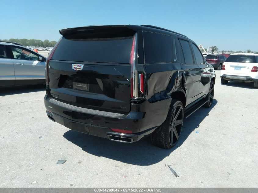 2022 CADILLAC ESCALADE SPORT PLATINUM VIN: 1GYS4GKL0NR223973