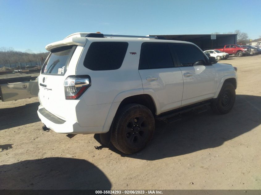 2022 TOYOTA 4RUNNER SR5 PREMIUM VIN: JTENU5JR3N6072654