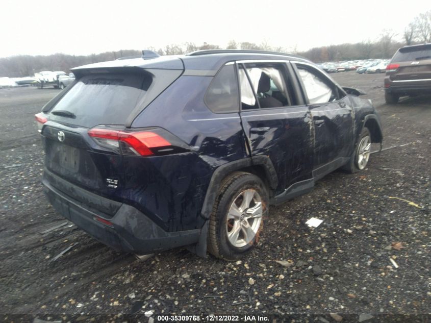 2020 TOYOTA RAV4 XLE VIN: 2T3P1RFV1LW100000
