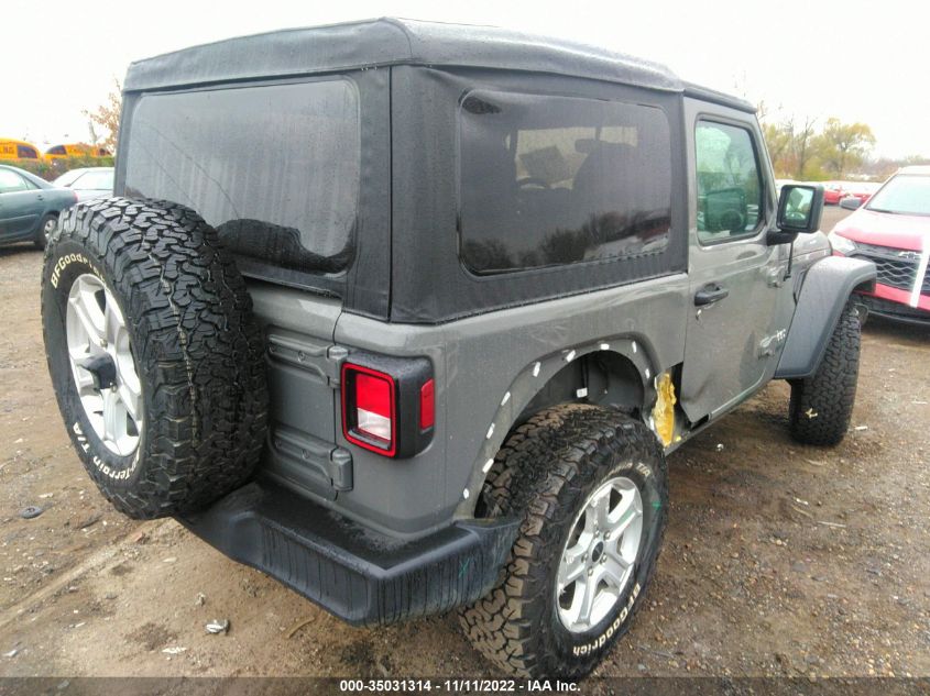 2020 JEEP WRANGLER SPORT S VIN: 1C4GJXAN8LW229106