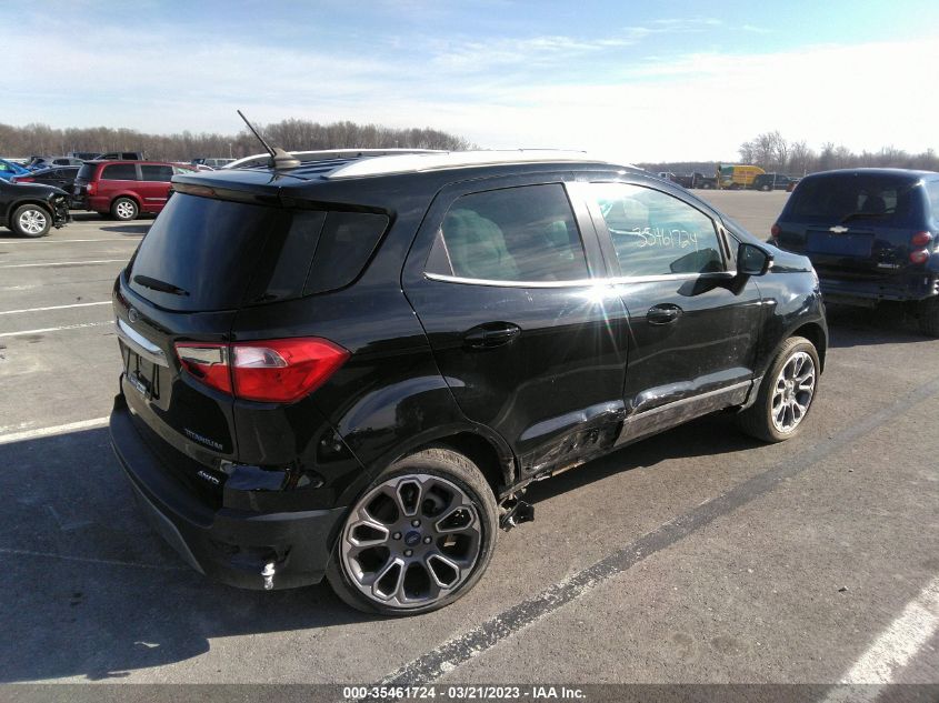 2020 FORD ECOSPORT TITANIUM VIN: MAJ6S3KL3LC350390