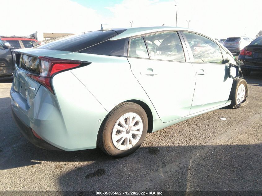 2021 TOYOTA PRIUS L VIN: JTDKAMFU5M3138810
