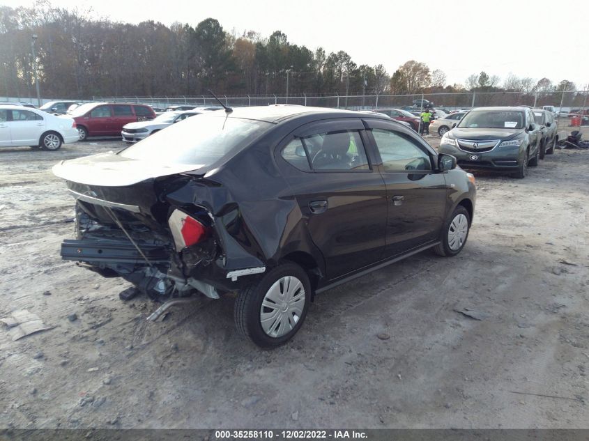 2022 MITSUBISHI MIRAGE G4 ES/LE/BLACK EDITION VIN: ML32FUFJXNHF07873