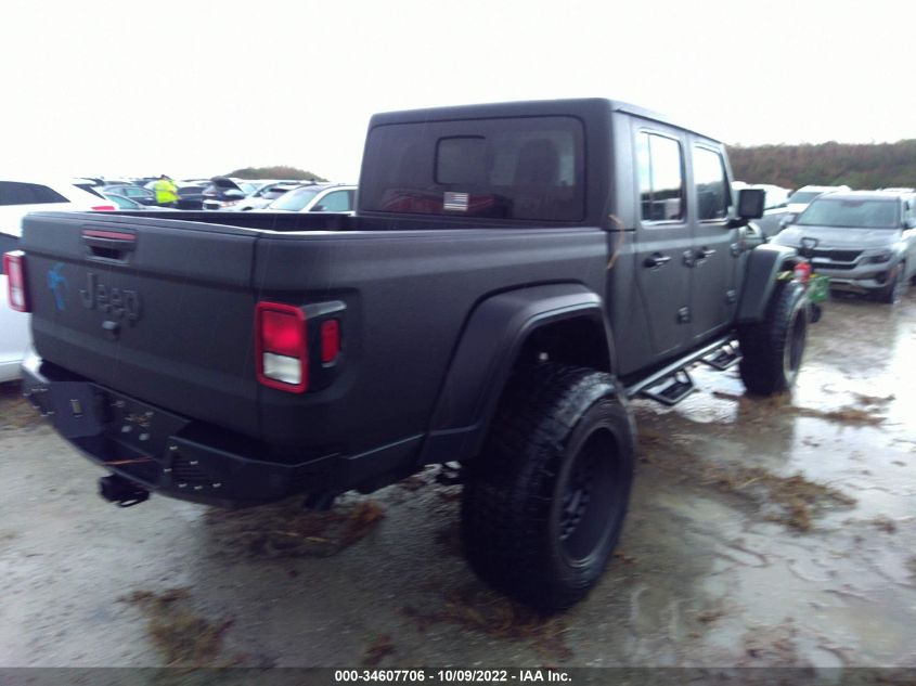 2021 JEEP GLADIATOR WILLYS VIN: 1C6JJTAM0ML524460