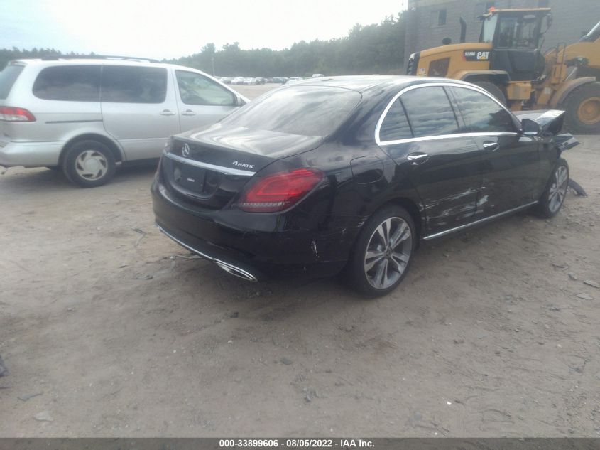 2021 MERCEDES-BENZ C-CLASS C 300 VIN: W1KWF8EB1MR638394