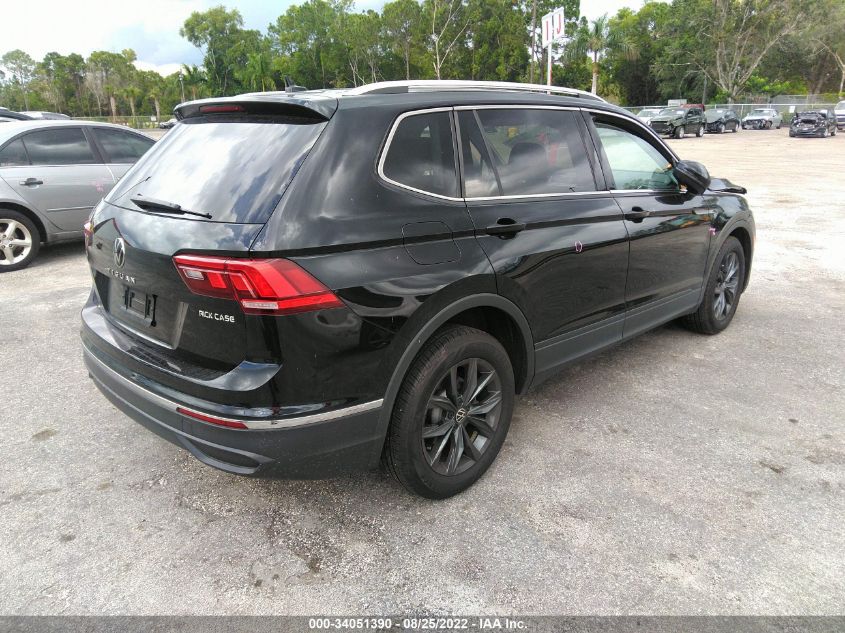 2022 VOLKSWAGEN TIGUAN SE VIN: 3VV3B7AX0NM042444