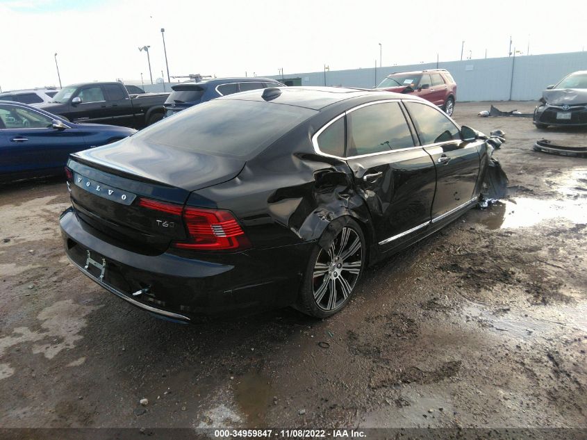 2021 VOLVO S90 INSCRIPTION VIN: LVYA22ML1MP213088