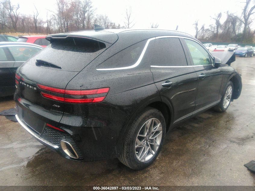 2022 GENESIS GV70 2.5T VIN: KMUMADTB8NU035711