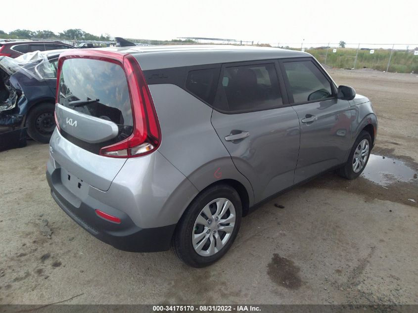 2022 KIA SOUL LX VIN: KNDJ23AU0N7823690
