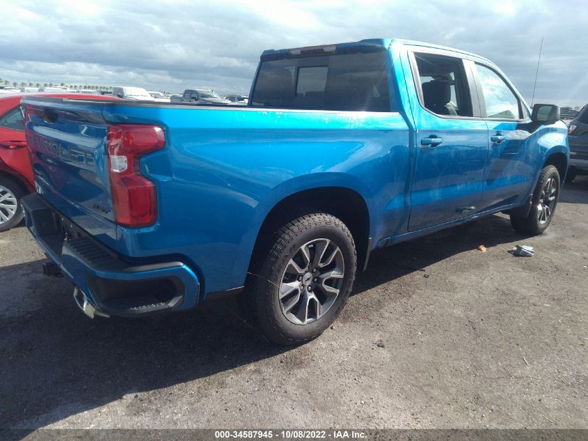 2022 CHEVROLET SILVERADO 1500 RST VIN: 1GCUDEEL6NZ615094