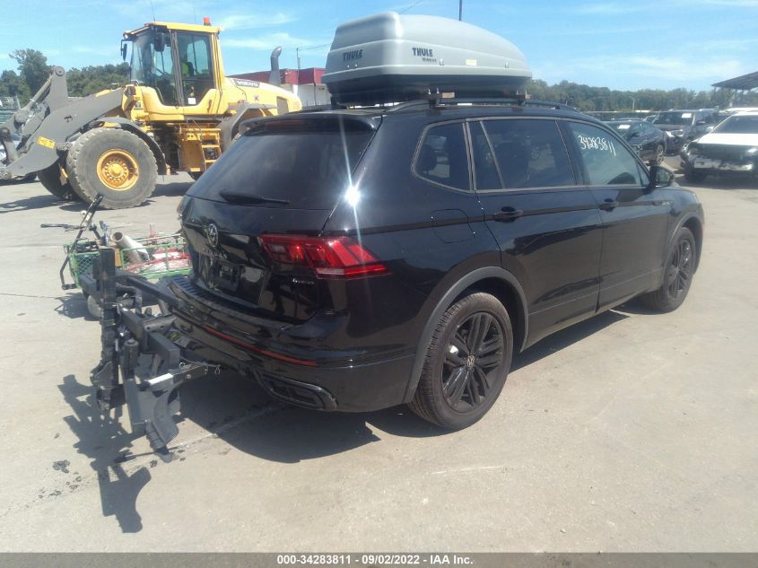 2022 VOLKSWAGEN TIGUAN SE R-LINE BLACK VIN: 3VV8B7AX1NM051126