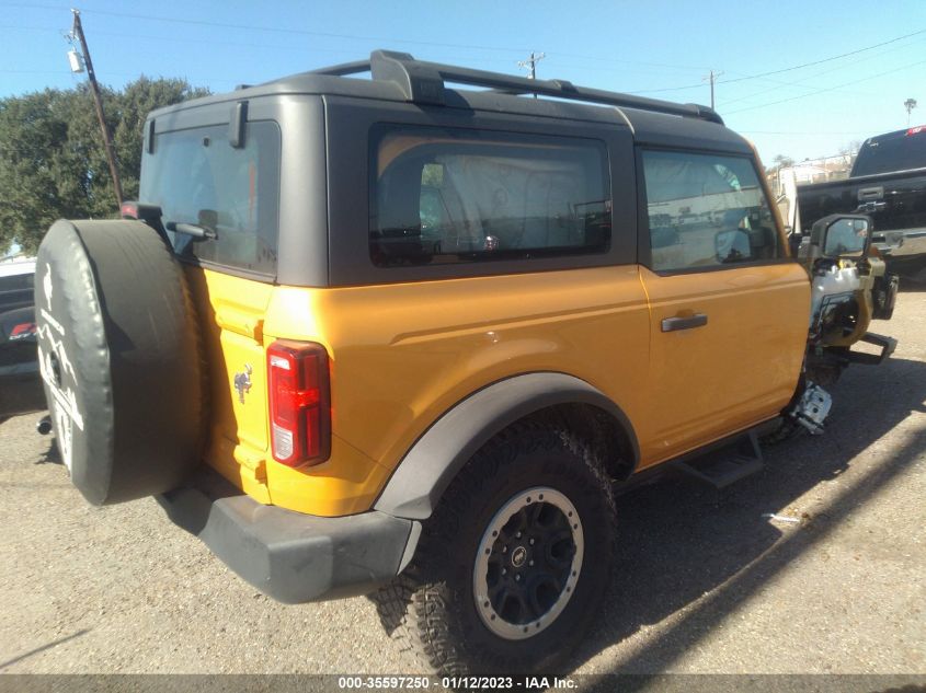 2022 FORD BRONCO BASE/BIG BEND VIN: 1FMDE5CH9NLB13013