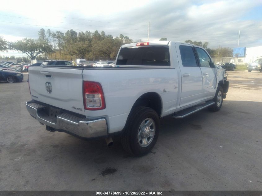 2021 RAM 2500 BIG HORN VIN: 3C6UR5DJ2MG554740