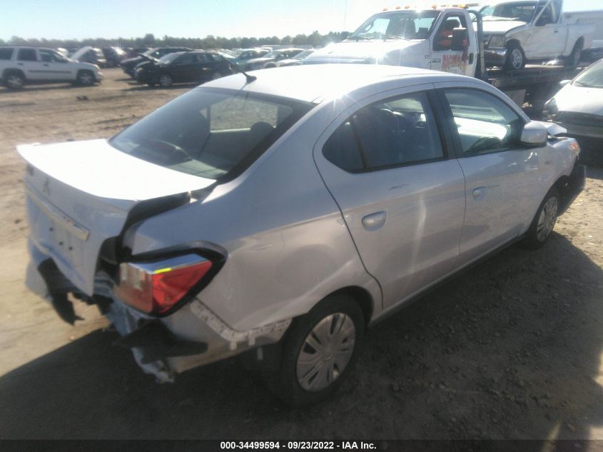 2021 MITSUBISHI MIRAGE G4 ES/LE/CARBONITE EDITION VIN: ML32FUFJ5MHF01820