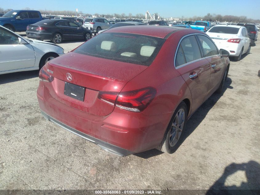 2021 MERCEDES-BENZ A-CLASS A 220 VIN: W1K3G4EB9MJ274216