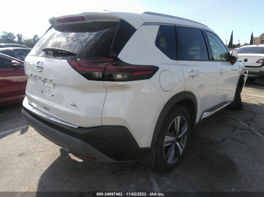 2021 NISSAN ROGUE SL VIN: 5N1AT3CA0MC765484