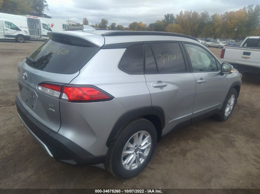 2022 TOYOTA COROLLA CROSS LE VIN: 7MUBAABG2NV031931