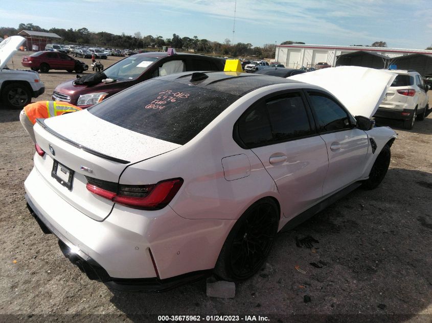 2021 BMW M3 VIN: WBS53AY04MFL02989
