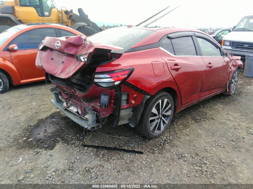 2020 NISSAN SENTRA SV VIN: 3N1AB8CV4LY235227