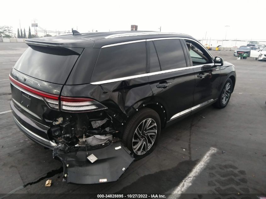 2022 LINCOLN AVIATOR LIVERY VIN: 5LM5J0WC9NGL02544