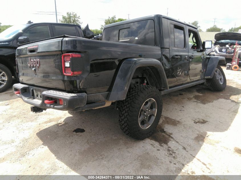 2022 JEEP GLADIATOR RUBICON VIN: 1C6JJTBM5NL108369