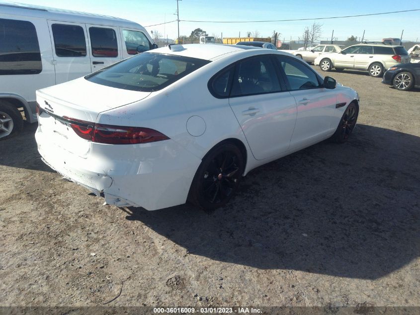 2022 JAGUAR XF SE VIN: SAJBG4FX0NCY90765