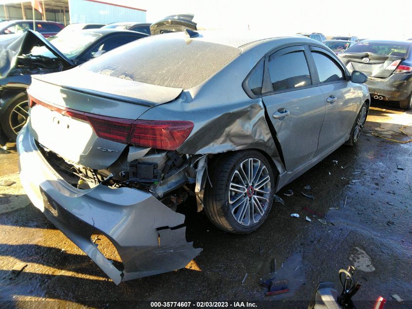 2022 KIA FORTE GT VIN: 3KPF44AC5NE450255