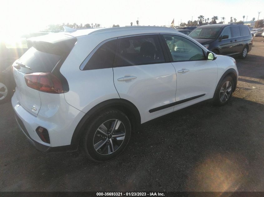 2022 KIA NIRO LXS SE VIN: KNDCB3LC8N5511352