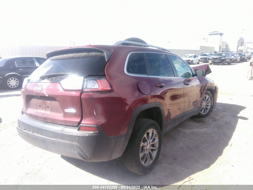 2020 JEEP CHEROKEE LATITUDE PLUS VIN: 1C4PJLLB0LD629796