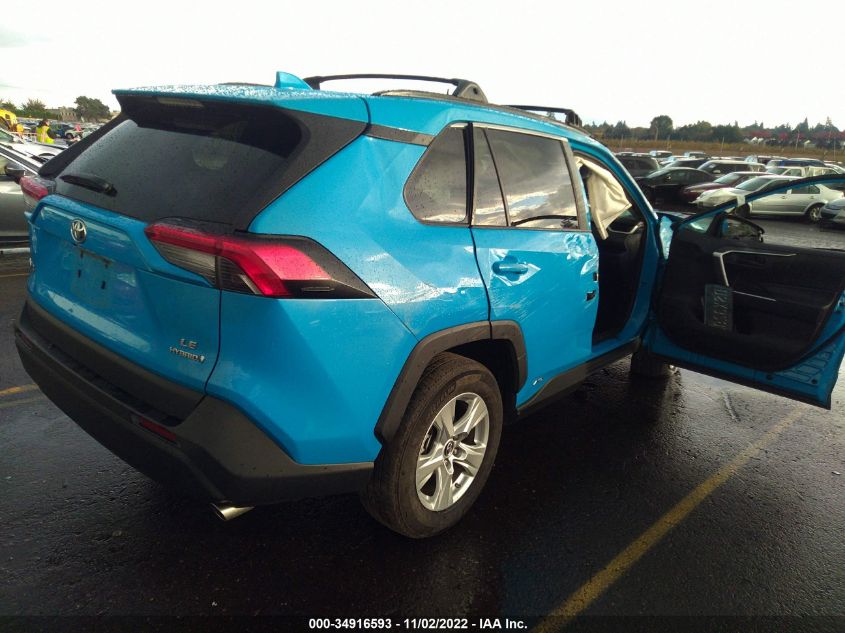 2020 TOYOTA RAV4 HYBRID LE VIN: 2T3MWRFVXLW067504
