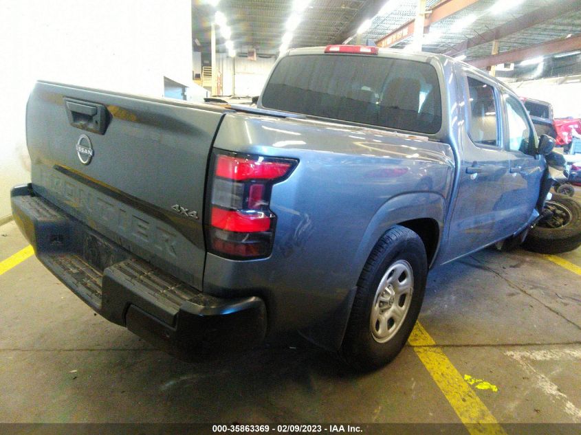 2022 NISSAN FRONTIER S VIN: 1N6ED1EK5NN607495