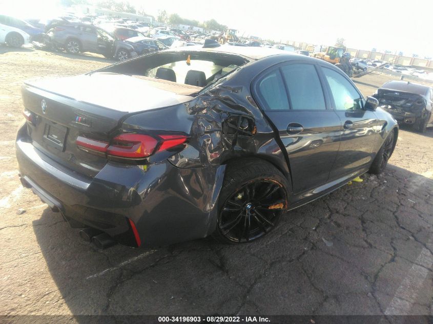 2022 BMW M5 VIN: WBS83CH06NCK20273